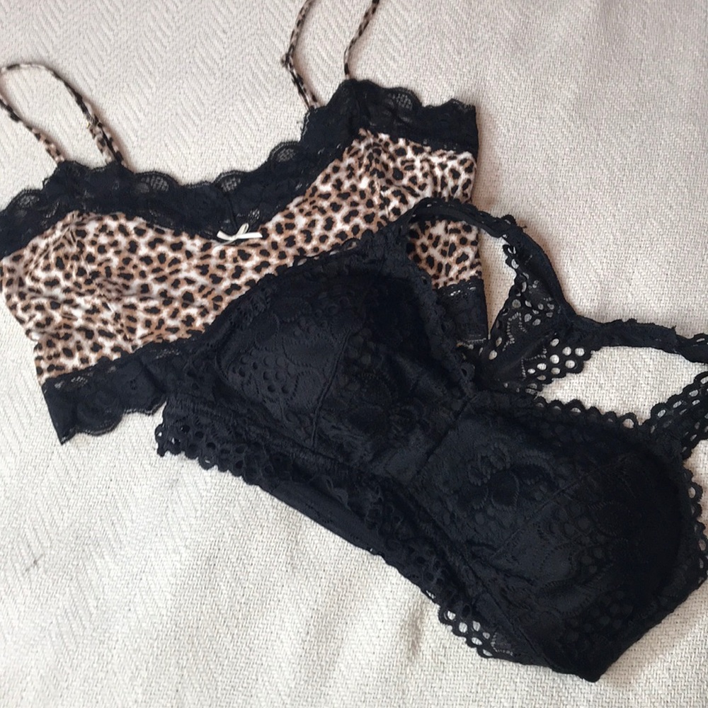 2 bralette lot NWOT super cute!